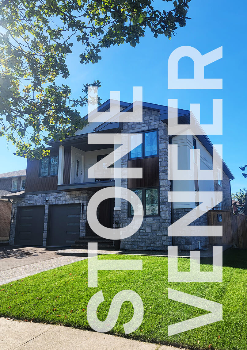 Residential and commercial stone veneer contrator Mississauga Etobicoke Brampton